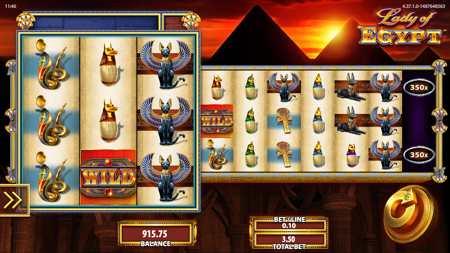 lady of egypt screenshot