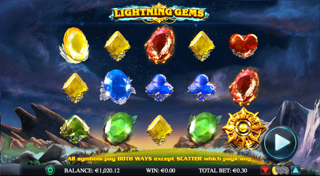 lightning gems screenshot