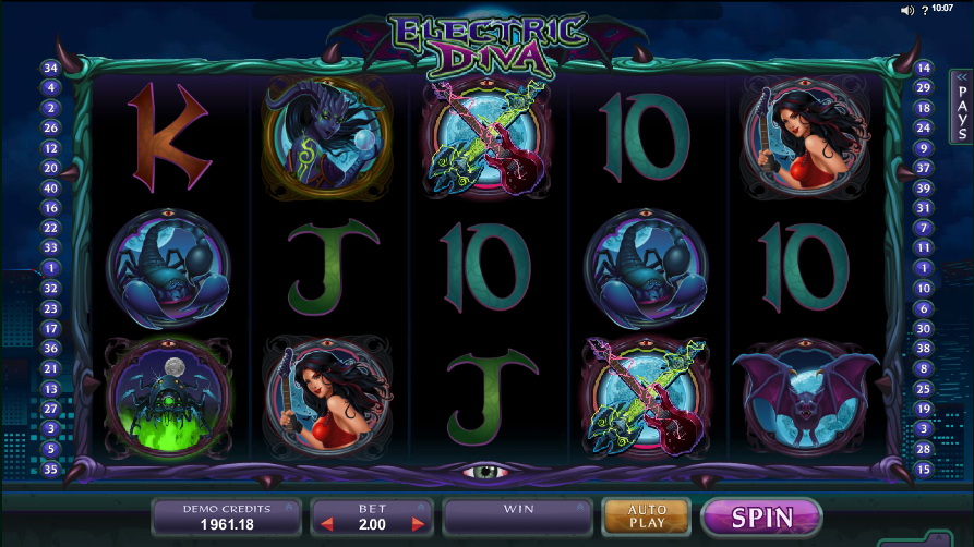 electric diva screenshot