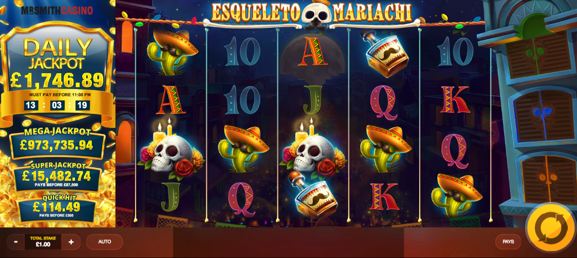 esqueleto mariachi screenshot