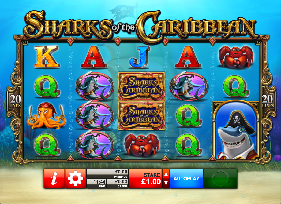 sharks of the caribbean screenshot