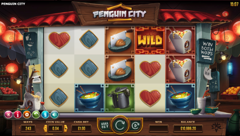 penguin city screenshot