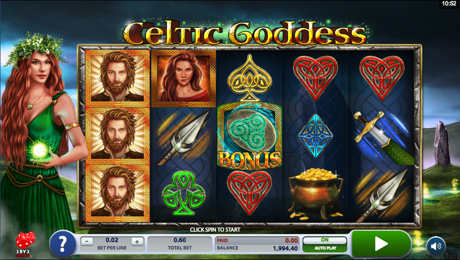 celtic goddess screenshot