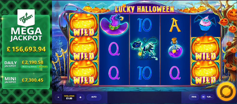 lucky halloween screenshot