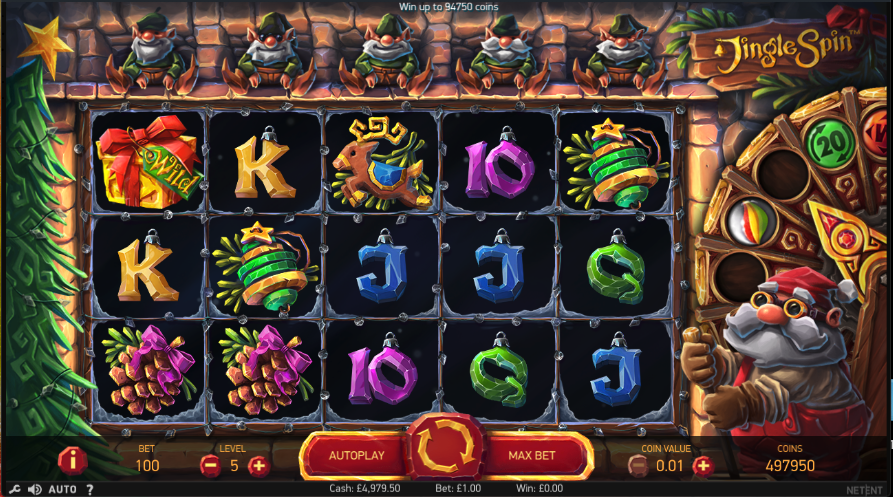 jingle spins screenshot