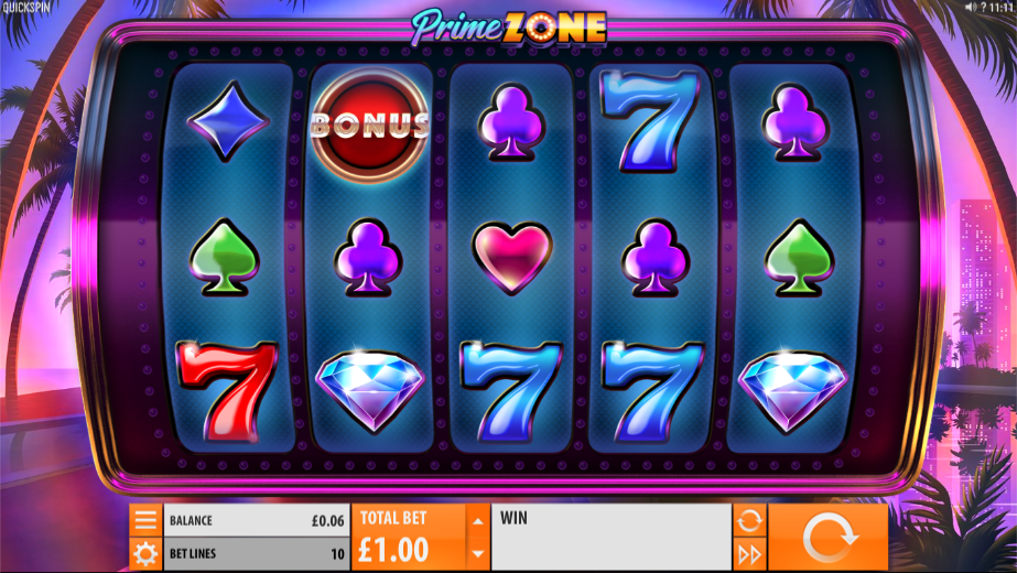 prime zone screenshot