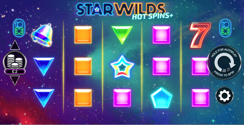 star wilds hot spins screenshot