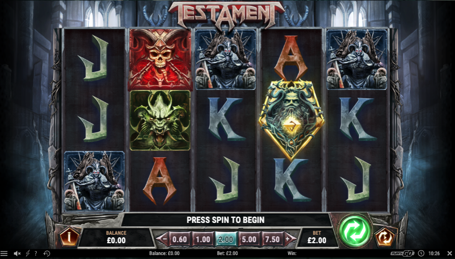 testament screenshot