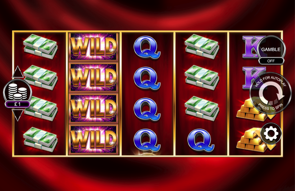 gold cash free spins screenshot