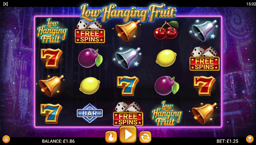 low hanging fruit screenshot