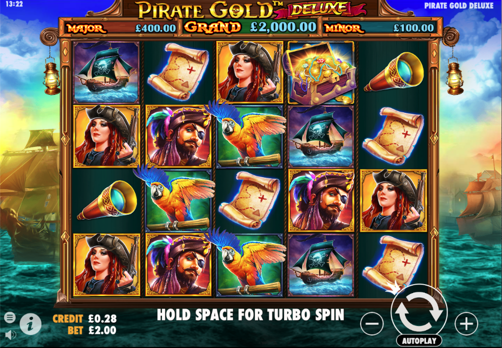 pirate gold deluxe screenshot