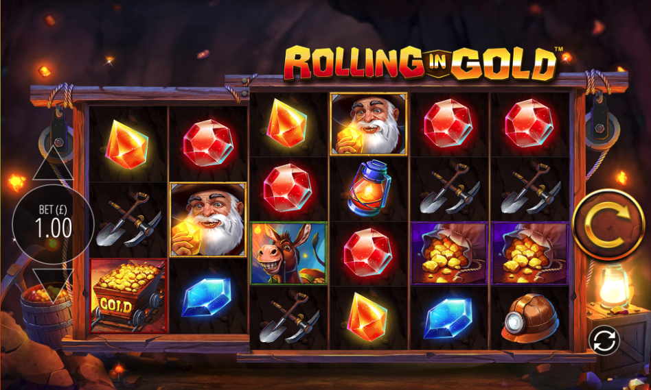 rolling in gold screenshot