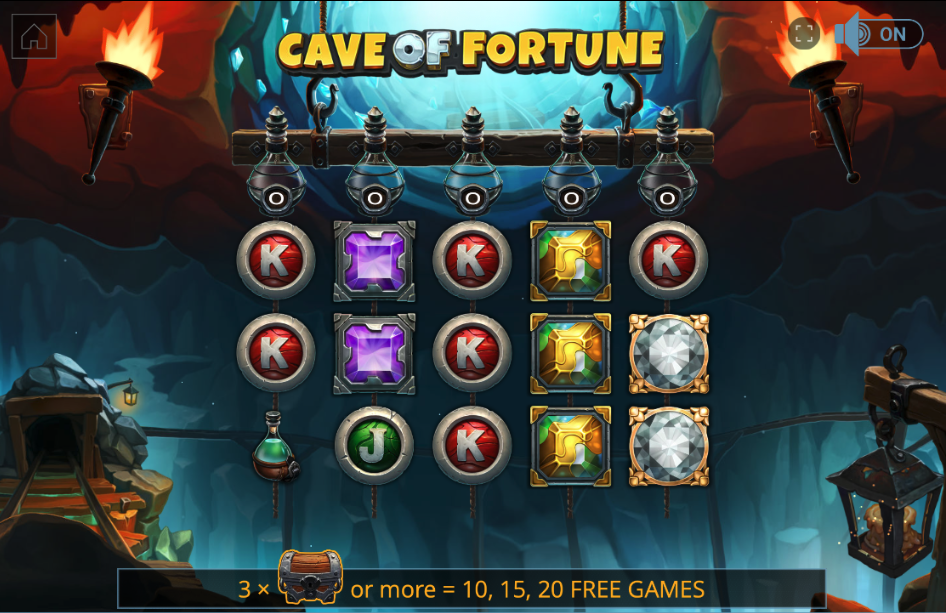 Cave of Fortune - Video Slot - BF Games
