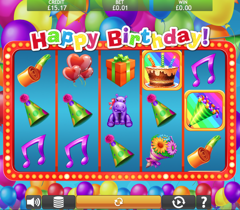 happy birthday screenshot