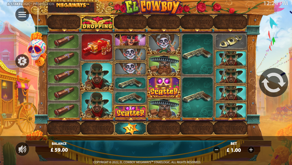 El Cowboy Megaways screenshot